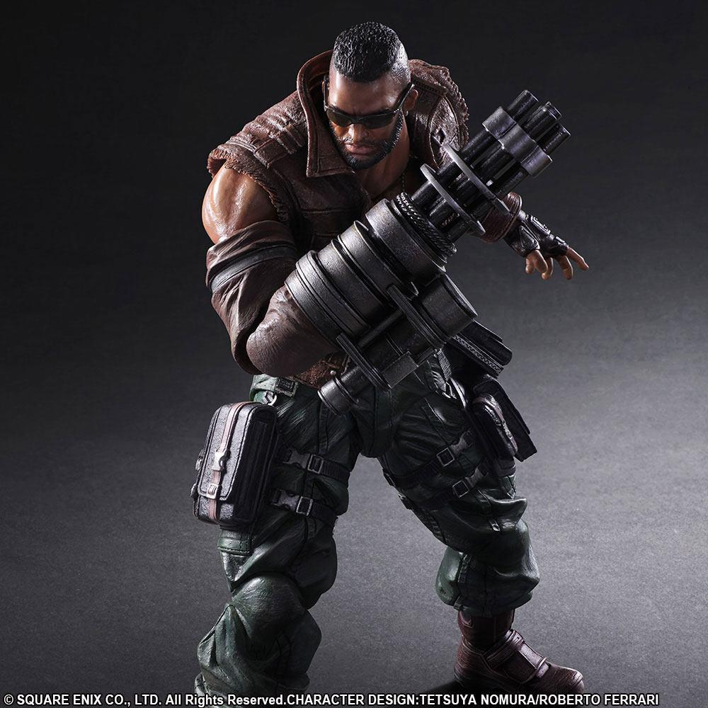 Preview: Barret Wallace - Final Fantasy VII Remake - Play Arts Kai 