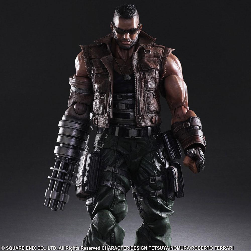 Preview: Barret Wallace - Final Fantasy VII Remake - Play Arts Kai 