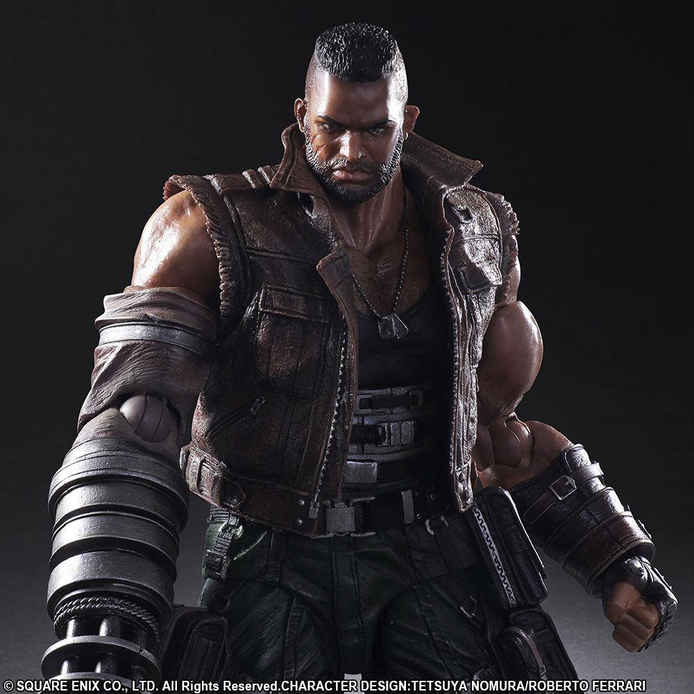 Preview: Barret Wallace - Final Fantasy VII Remake - Play Arts Kai 