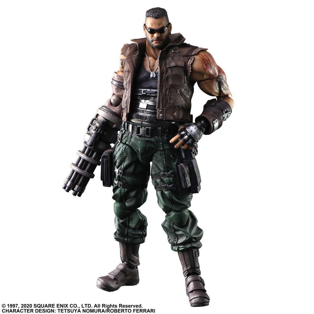 Preview: Barret Wallace (Version 2) - Final Fantasy VII Remake - Play Arts Kai