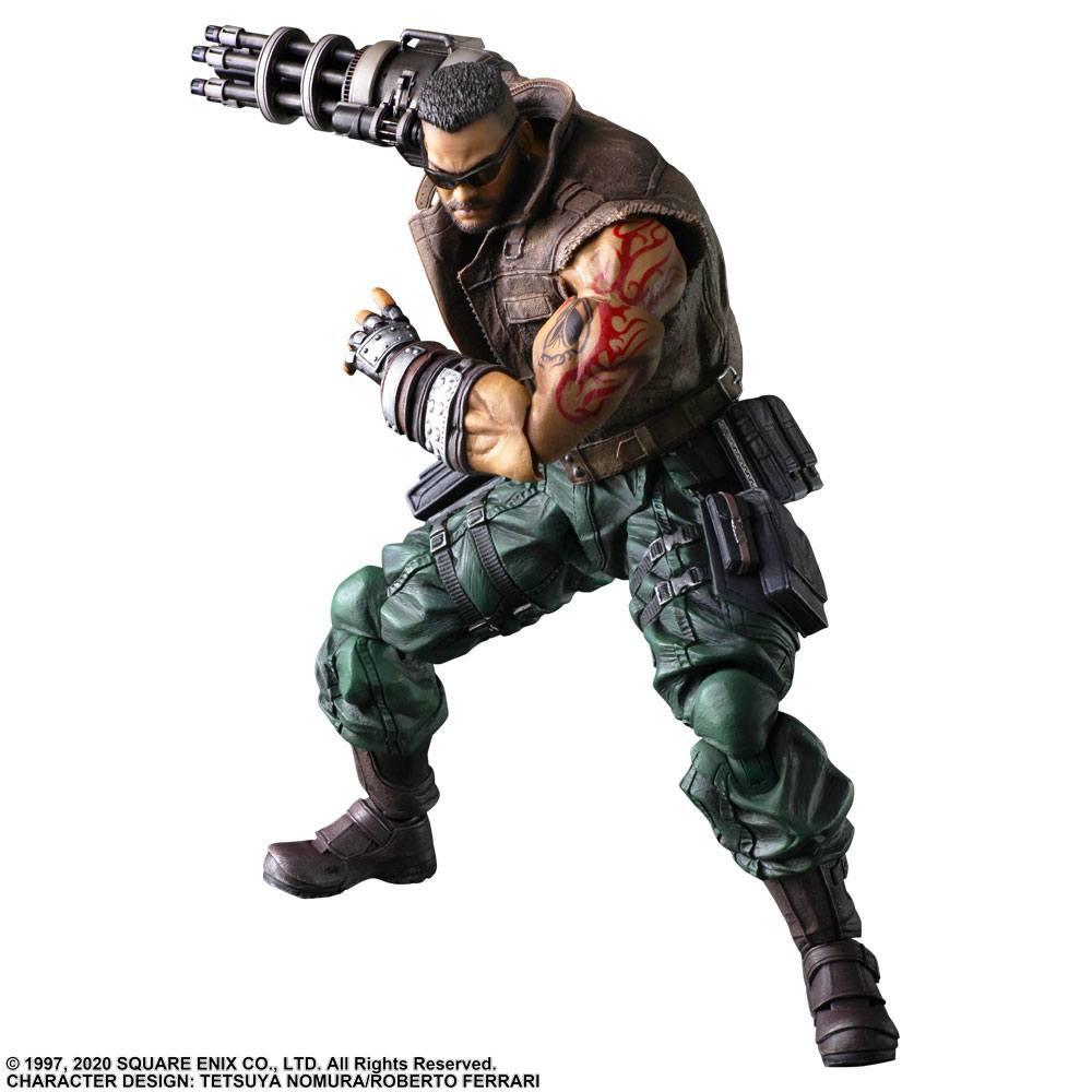 Preview: Barret Wallace (Version 2) - Final Fantasy VII Remake - Play Arts Kai