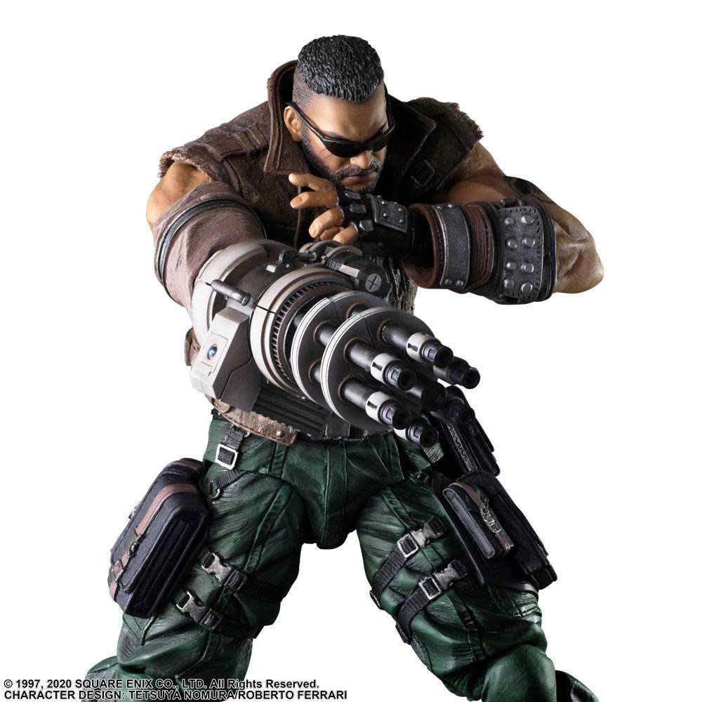 Preview: Barret Wallace (Version 2) - Final Fantasy VII Remake - Play Arts Kai