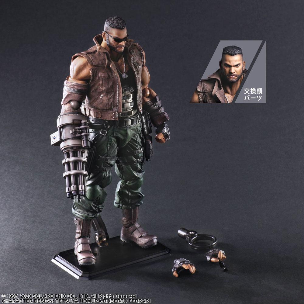 Preview: Barret Wallace (Version 2) - Final Fantasy VII Remake - Play Arts Kai