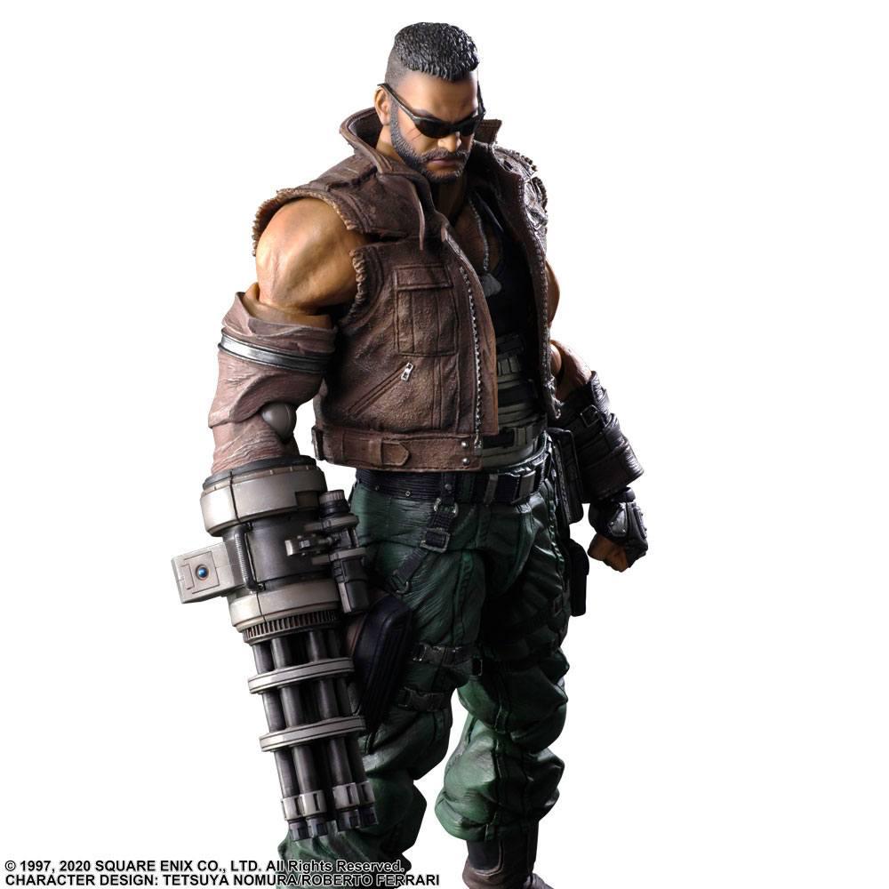 Preview: Barret Wallace (Version 2) - Final Fantasy VII Remake - Play Arts Kai