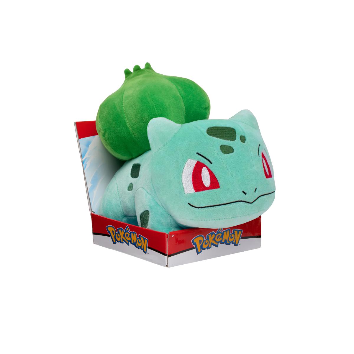 Preview: Bisasam - Big Size Pokemon Plüschtier - Wicked Cool Toys (30 cm)