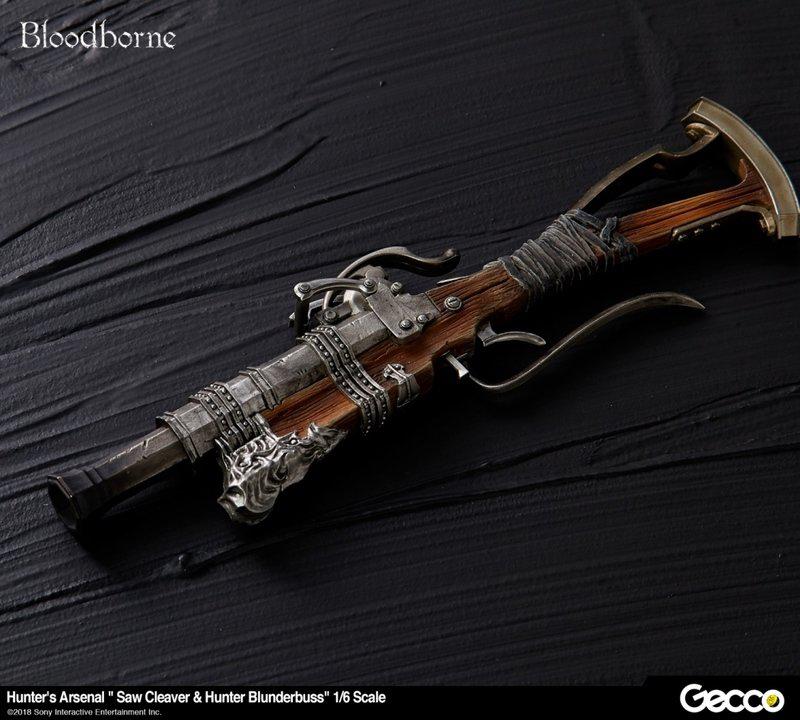 Preview: Bloodborne Hunters Arsenal: Blunderbuss/Flinte und Saw Cleaver - exklusiv für den Jäger / Hunter - Gecco