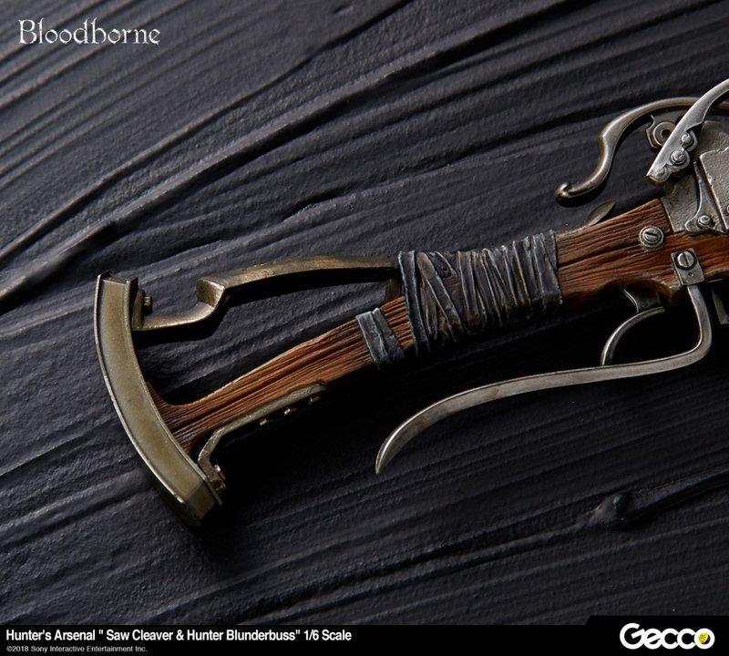 Preview: Bloodborne Hunters Arsenal: Blunderbuss/Flinte und Saw Cleaver - exklusiv für den Jäger / Hunter - Gecco