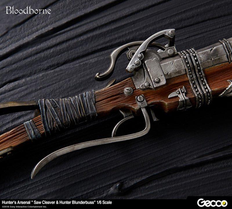 Preview: Bloodborne Hunters Arsenal: Blunderbuss/Flinte und Saw Cleaver - exklusiv für den Jäger / Hunter - Gecco