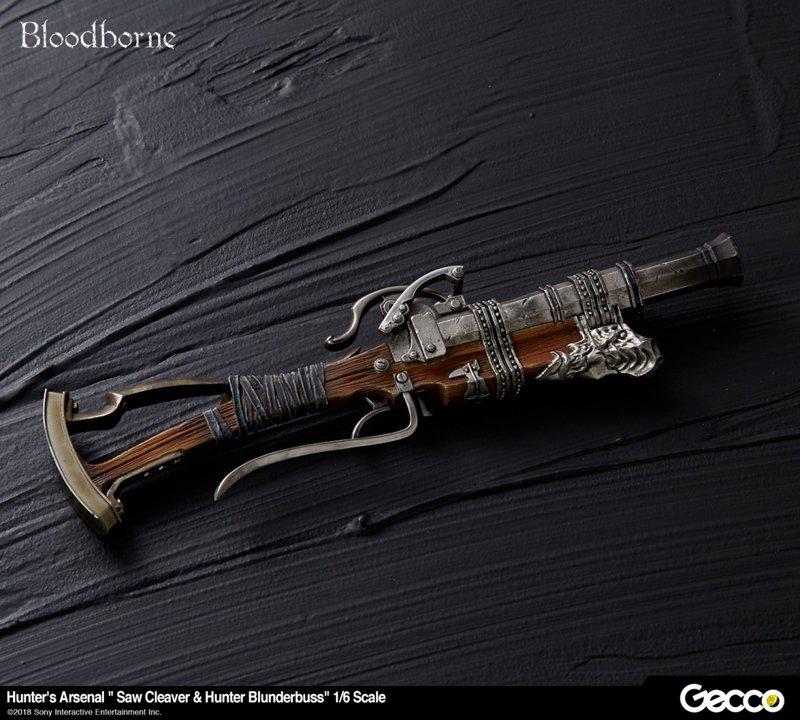 Preview: Bloodborne Hunters Arsenal: Blunderbuss/Flinte und Saw Cleaver - exklusiv für den Jäger / Hunter - Gecco