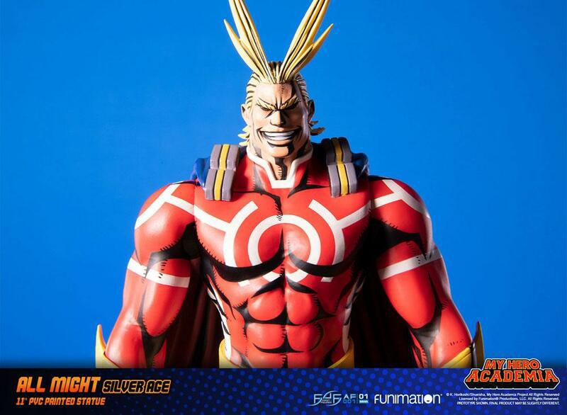 Preview: All Might - Silver Age - First 4 Figures PVC Figure