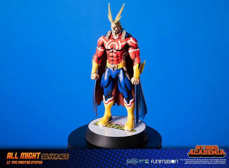 Preview: All Might - Silver Age - First 4 Figures PVC Figure