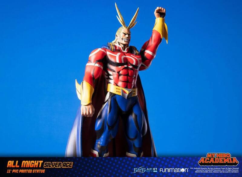 Preview: All Might - Silver Age - First 4 Figures PVC Figure