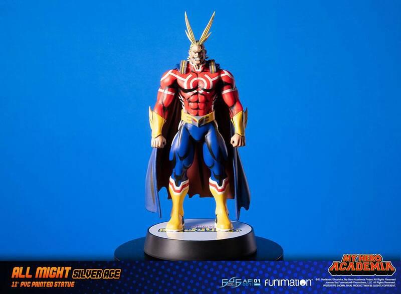 Preview: All Might - Silver Age - First 4 Figures PVC Figure