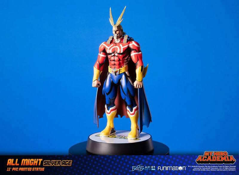 Preview: All Might - Silver Age - First 4 Figures PVC Figure