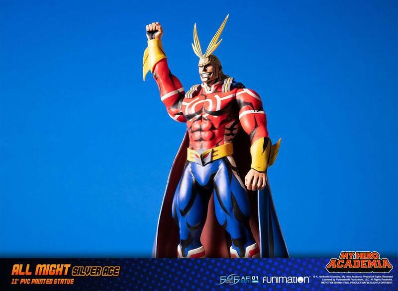 Preview: All Might - Silver Age - First 4 Figures PVC Figure