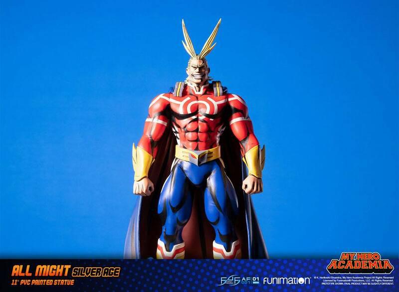 Preview: All Might - Silver Age - First 4 Figures PVC Figure