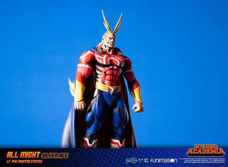 Preview: All Might - Silver Age - First 4 Figures PVC Figure