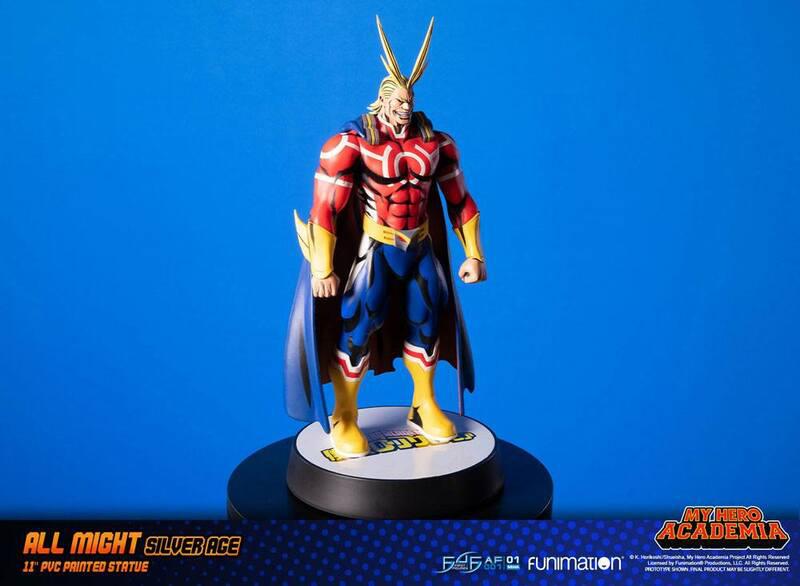 Preview: All Might - Silver Age - First 4 Figures PVC Figure