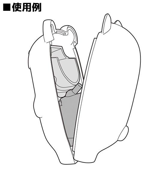 Preview: Braunbär - Nendoroid More: Face Parts Case