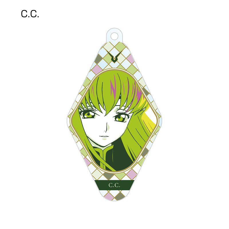 Preview: C.C - Code Geass Lelouch of the Rebellion - Trading Color Palette - Acryl-Schlüsselanhänger 