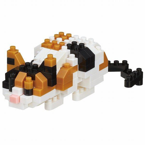 Preview: Calico  Katze  - Nanoblock Mini Serie Cat breed