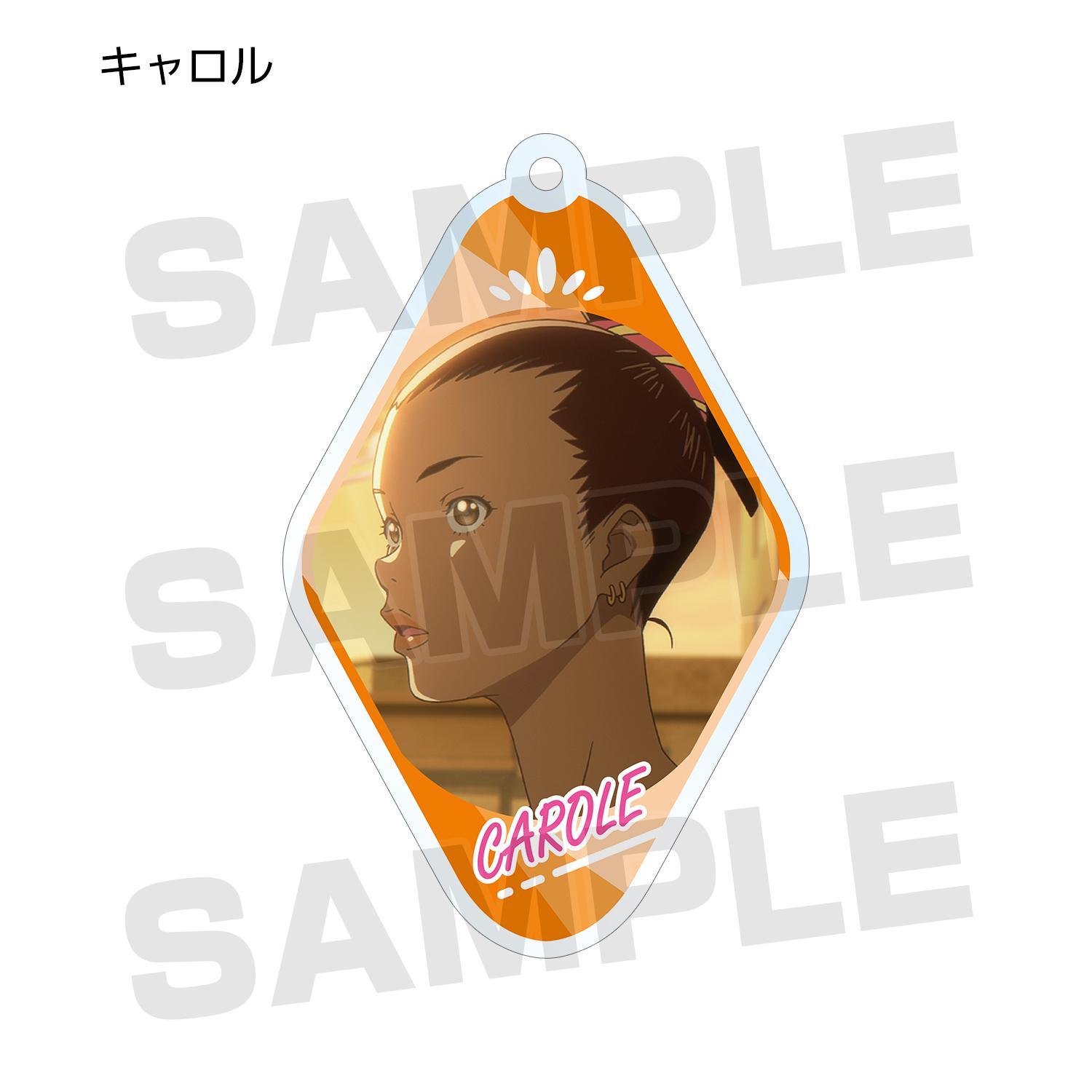 Preview: Carole & Tuesday - Acryl Schlüsselanhäger - Set