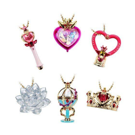 Preview: Chibi Moon Verwandlungsbrosche Staffel Super S - Chibi Moon Compact - Little Charm Sailor Moon 4 - Candy Toy