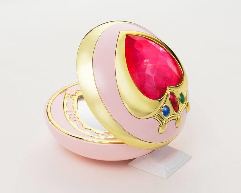 Preview: Chibiusas Verwandlungsbrosche - Prism Heart Compact - Proplica