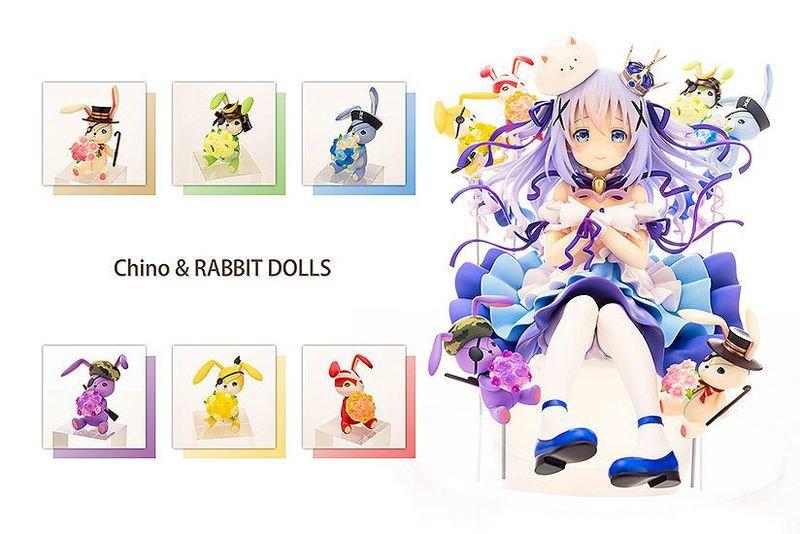 Preview: Chino Kafuu, Tippy & Rabbit Dolls - Easy Eight