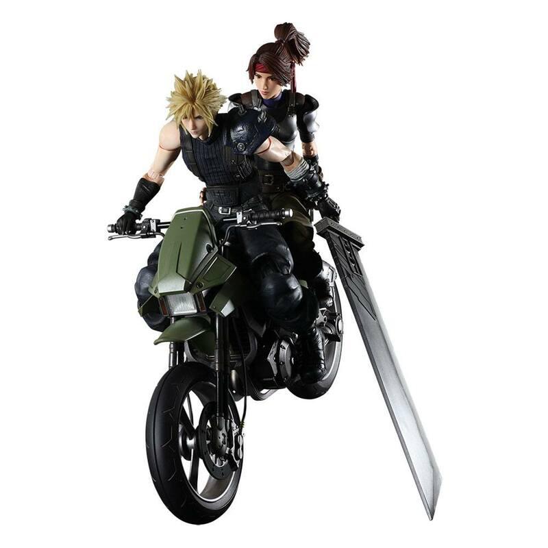 Preview: Cloud, Jessie & Bike - Final Fantasy VII Remake Play Arts Kai - Square Enix