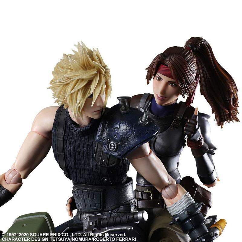 Preview: Cloud, Jessie & Bike - Final Fantasy VII Remake Play Arts Kai - Square Enix