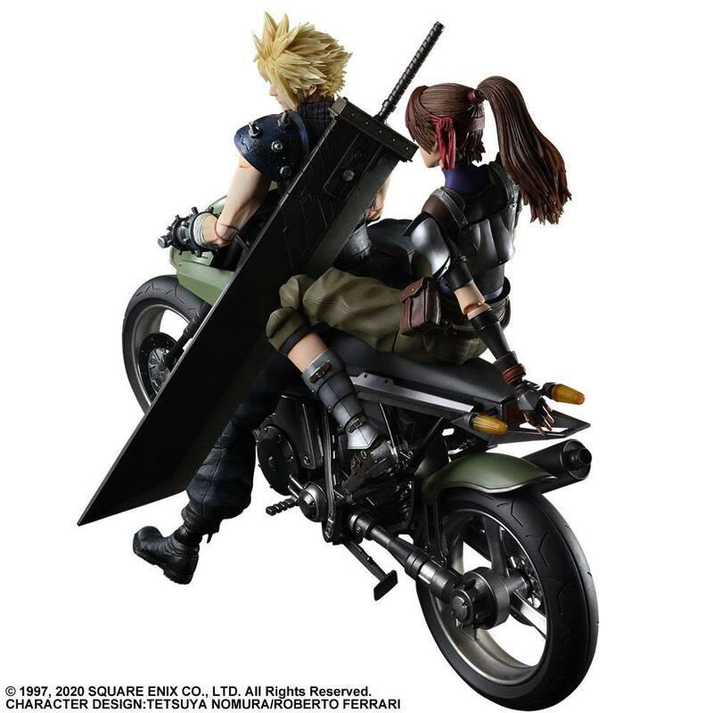 Preview: Cloud, Jessie & Bike - Final Fantasy VII Remake Play Arts Kai - Square Enix