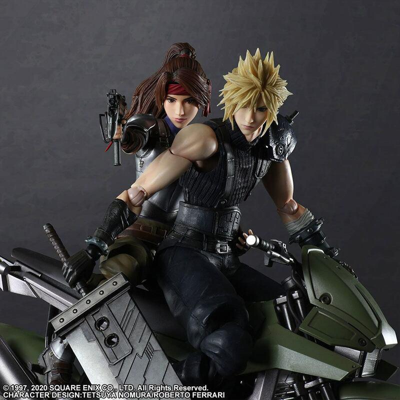 Preview: Cloud, Jessie & Bike - Final Fantasy VII Remake Play Arts Kai - Square Enix