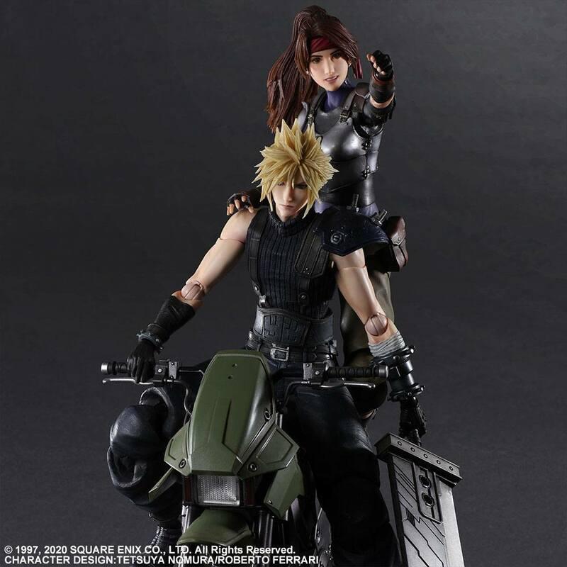 Preview: Cloud, Jessie & Bike - Final Fantasy VII Remake Play Arts Kai - Square Enix