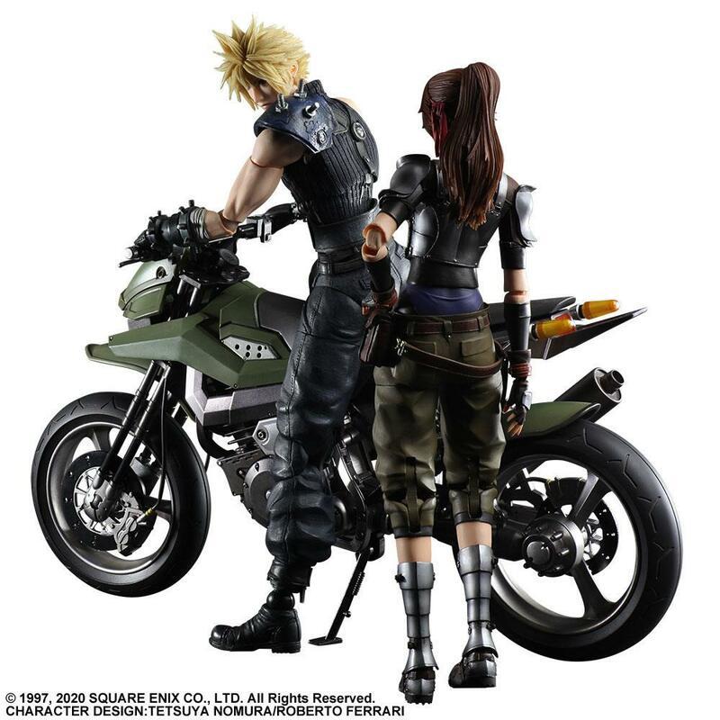 Preview: Cloud, Jessie & Bike - Final Fantasy VII Remake Play Arts Kai - Square Enix