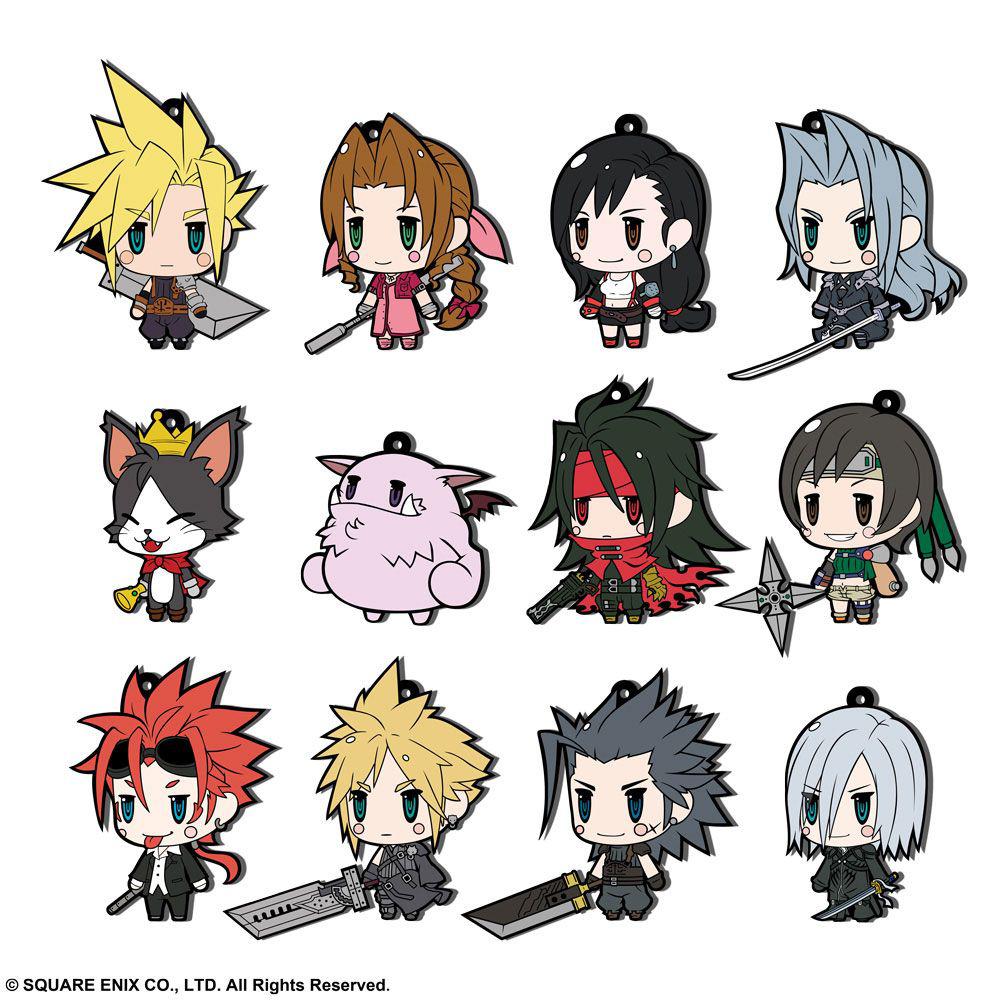 Preview: Cloud Strife - Final Fantasy VII - Gummi-Anhänger - Square Enix