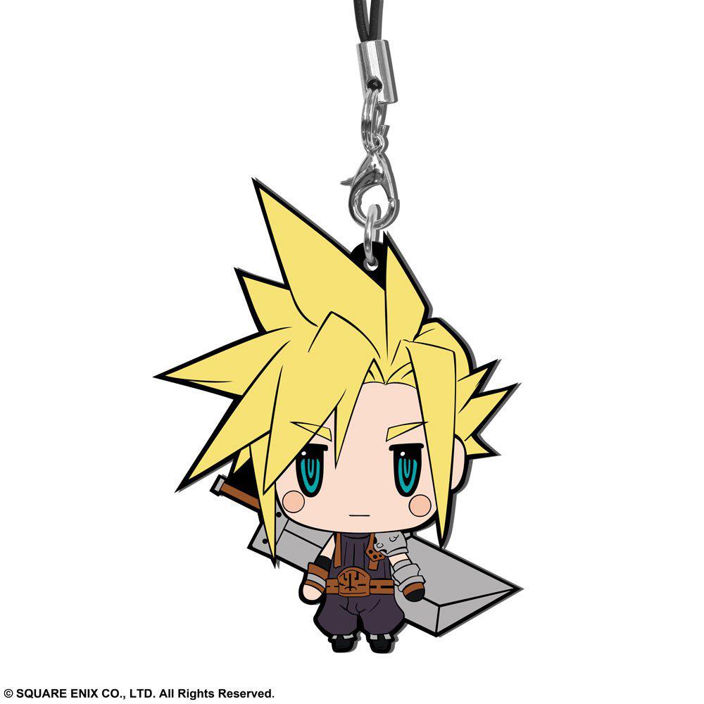 Preview: Cloud Strife - Final Fantasy VII - Gummi-Anhänger - Square Enix