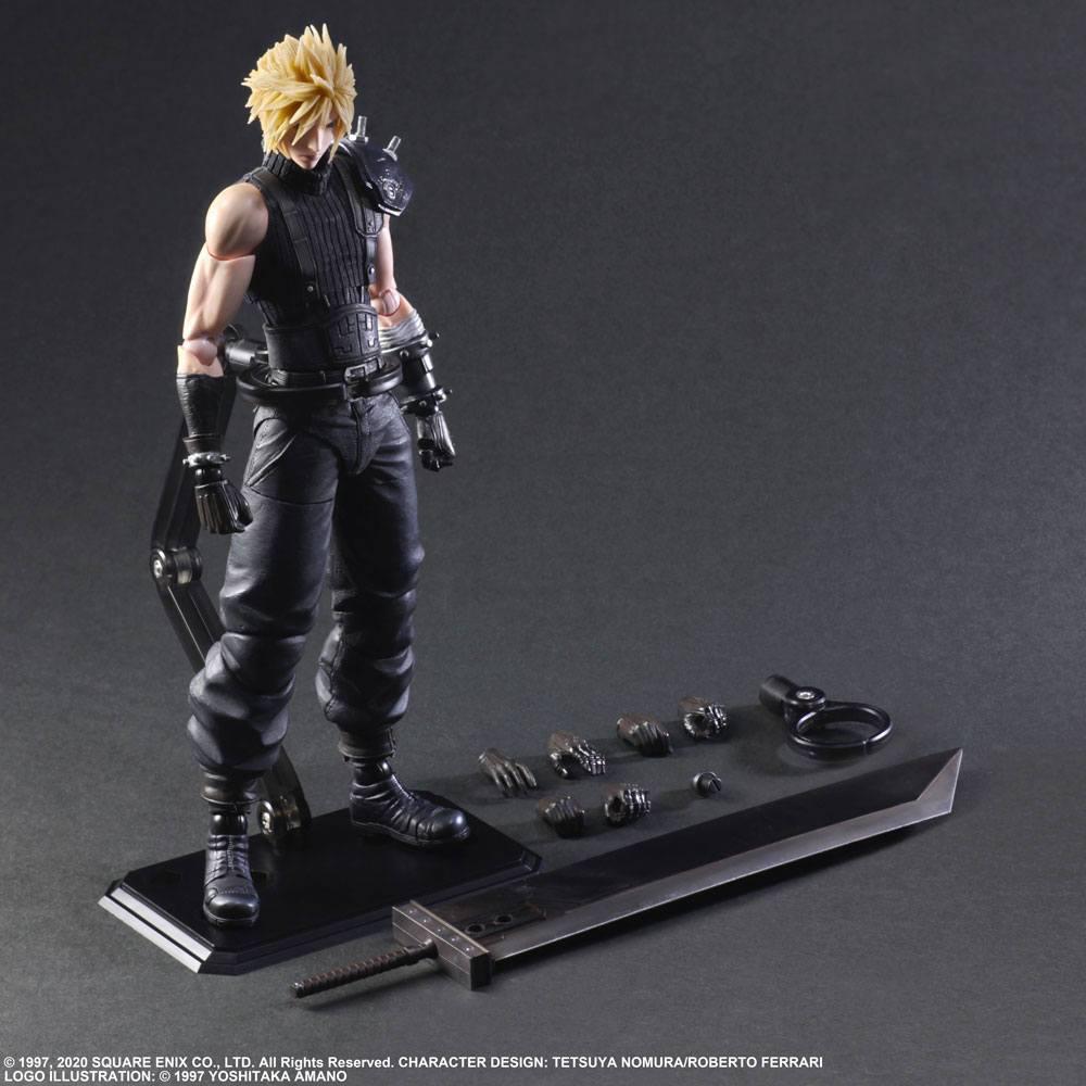 Preview: Cloud Strife (Version 2) - Final Fantasy VII Remake - Play Arts Kai 