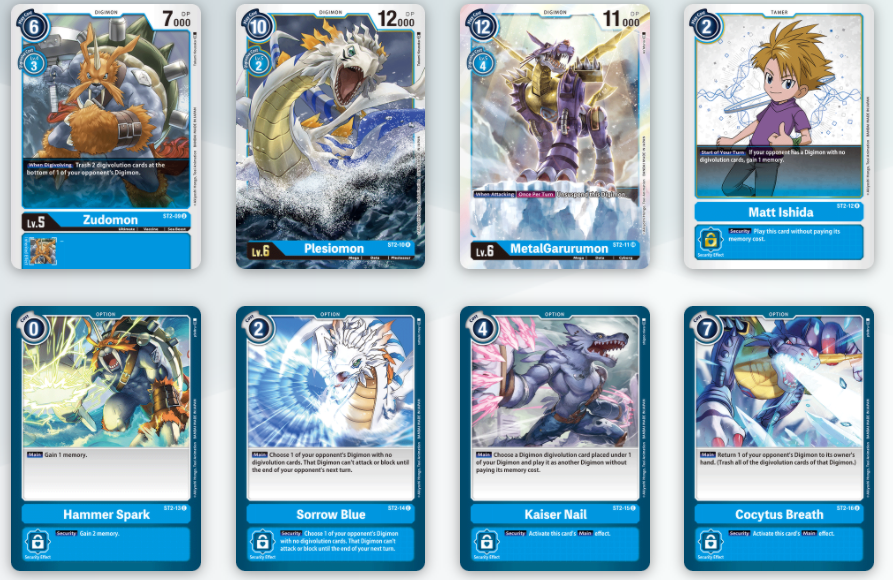 Preview: Cocytus Blue - Digimon Card Game Starter Deck - Englisch