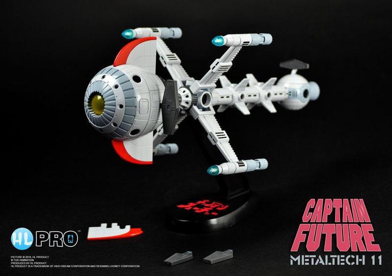 Preview: Comet - Captain Future - Diecast Modell Metaltech 11