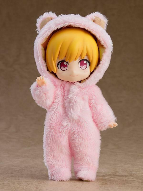 Preview: Bär - Pink - Kigurumi Pajamas - Nendoroid Doll Outfit Set - Good Smile Company