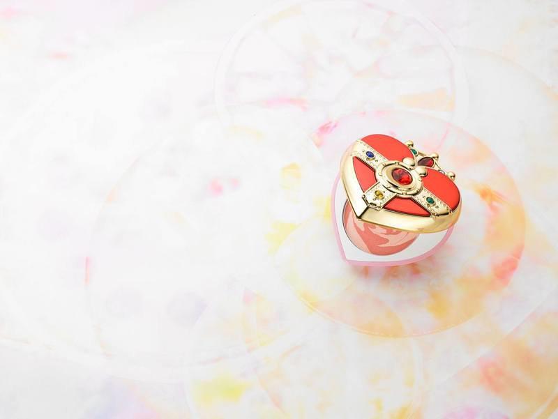 Preview: Cosmic Heart Compact Puder - Sailor Moon SuperS Miracle Romance - rot