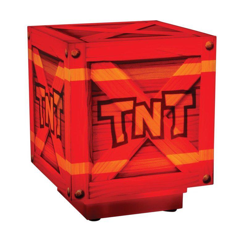 Preview: Crash Bandicoot 3D Lampe mit Soundfunktion TNT 10 cm