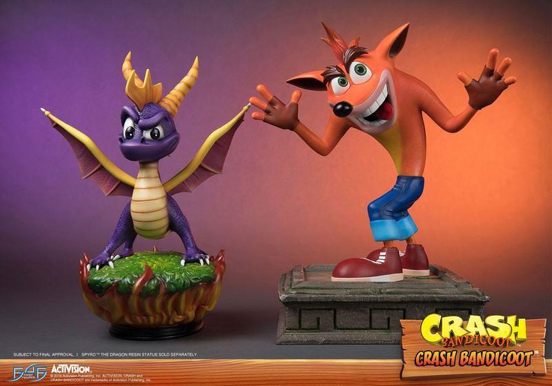 Preview: Crash Bandicoot - First 4 Figures