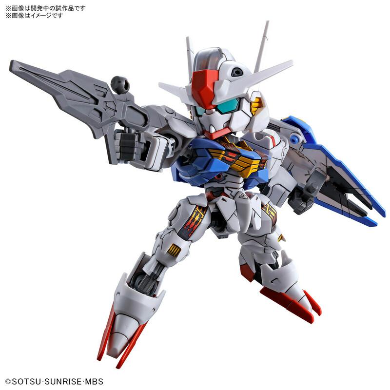 Preview: XVX-016 Gundam Aerial - Mobile Suit Gundam: The Witch From Mercury - SD Gundam EX-Standard - Modelkit - Bandai Spirits