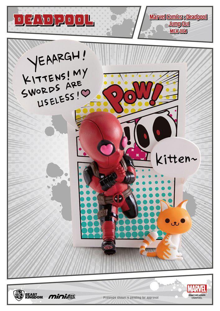 Preview: Deadpool Jump Out 4th Wall - Marvel Comics Mini Egg Attack Figur