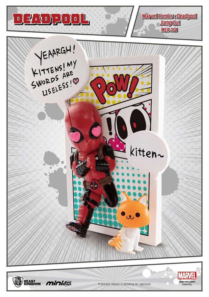 Preview: Deadpool Jump Out 4th Wall - Marvel Comics Mini Egg Attack Figur