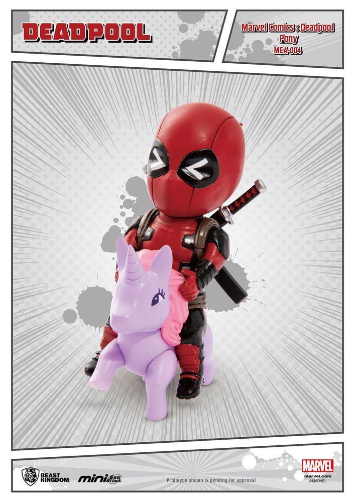 Preview: Deadpool Pony - Marvel Comics Mini Egg Attack Figur