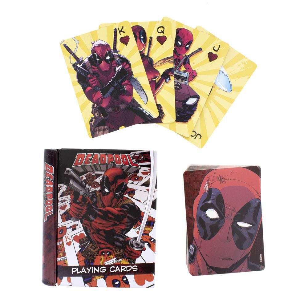 Preview: Deadpool Spielkarten - 54er Deck - Paladone