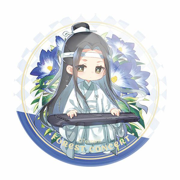 Preview: Wei Wuxian & Lan Wangji (Concert in the Woods Version) - The Master of Diabolism / Mo Dao Zu Shi - Acryl Diorama, Button und Hologramm Tickets Set  - Hobby Rangers